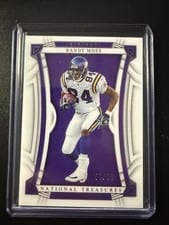 2022 Panini National Treasures Randy Moss #77 card