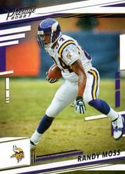 2022 Panini Prestige Base Set Randy Moss #197 card