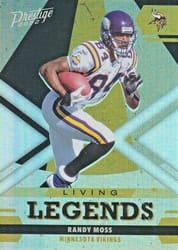2022 Panini Prestige Living Legends Randy Moss #LL-1 card