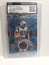 2022 Panini Spectra Epic Legends Materials Randy Moss #ELM-RMO card