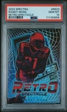 2022 Panini Spectra Retro Spectacle Randy Moss #RS-23 card