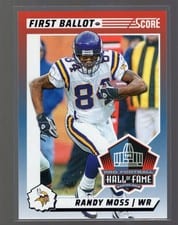2024 Score First Ballot Randy Moss #6
