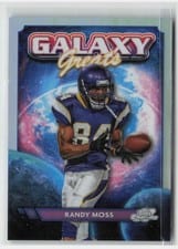 2024 Topps Chrome Cosmic Galaxy Greats Randy Moss #GG-7 card