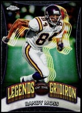 2024 Topps Chrome Legends of the Gridiron Randy Moss #LOG-13 card