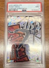 2025 Panini Absolute Kaboom! Horizontal Randy Moss #23 card