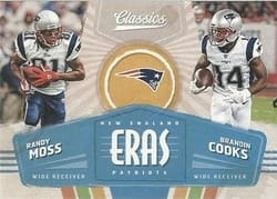 2018 Panini Classics Eras Randy Moss / Brandin Cooks #12 card
