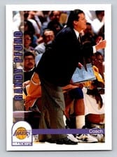 1992-93 Hoops Base Set Randy Pfund #251 card