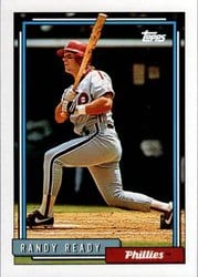 1992 Topps Base Set Randy Ready #63 card