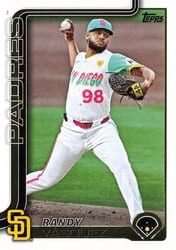 2025 Topps Base Set Randy Vásquez #456 card