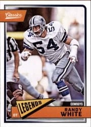 2018 Panini Classics Base Set Randy White #121 card