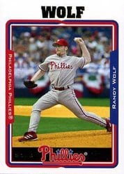 2005 Topps Base Set Randy Wolf #11 card