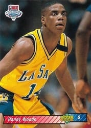 1992-93 Upper Deck Base Set Randy Woods #12 card