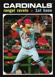 2020 Topps Heritage Base Set Rangel Ravelo #525 card