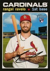 2020 Topps Heritage Base Set Rangel Ravelo #525 card