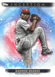 2024 Topps Inception Base Set Ranger Suárez #37 card