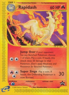 Wizards Black Star Promos Rapidash #51 card