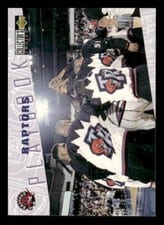 1996-97 Collector's Choice Base Set Raptors Playbook #392 card