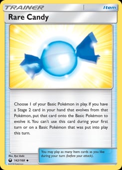 2018 Celestial Storm Rare Candy #142 card
