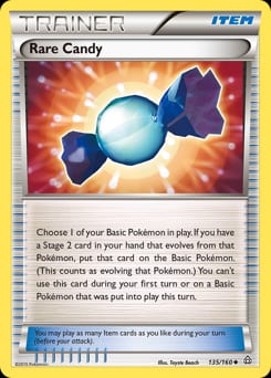 2015 Primal Clash Rare Candy #135 card