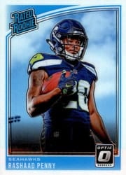 2018 Donruss Optic Base Set Rashaad Penny #168 card