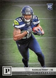 2018 Panini Base Set Rashaad Penny #320 card
