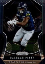 2019 Panini Prizm Base Set Rashaad Penny #260 card