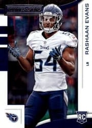 2018 Panini Rookies & Stars Base Set Rashaan Evans #151 card