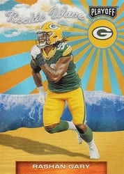 2019 Panini Playoff Rookie Wave Rashan Gary #28 card