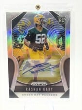 2019 Panini Prizm Rashan Gary #317 card