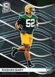 2019 Panini Spectra Base Set Rashan Gary #161 card