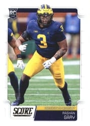 2019 Score Base Set Rashan Gary #362 card