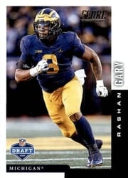 2019 Score NFL Draft 2019 Rashan Gary #DFT-25 card
