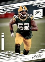 2021 Panini Prestige Base Set Rashan Gary #106 card