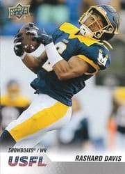 2023 Upper Deck USFL Base Set Rashard Davis #11 card