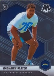 2021 Panini Mosaic Base Set Rashawn Slater #371 card