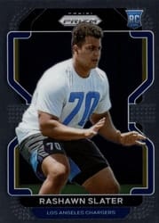2021 Panini Prizm Base Set Rashawn Slater #431 card