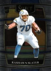 2021 Panini Select Base Set Rashawn Slater #86 card