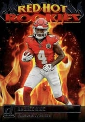 2023 Donruss Red Hot Rookies Rashee Rice #RHR-9 card