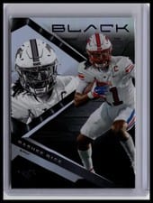 2023 Panini Chronicles Draft Picks Black Rashee Rice #18 card
