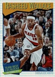 2021-22 Hoops Base Set Rasheed Wallace #267 card