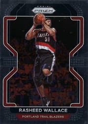 2021-22 Panini Prizm Base Set Rasheed Wallace #258 card