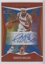 2023-24 Panini Phoenix Ascension Autographs Rasheed Wallace #AA-RWL card