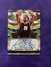 2024-25 Topps Inception Memory Lane Marks Rasheed Wallace #MLM-RW card