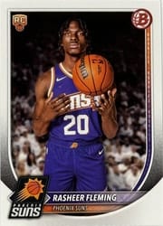 2025-26 Bowman Base Set Rasheer Fleming #31 card