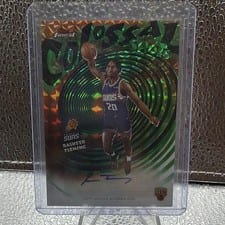 2025-26 Finest Colossal Shots Autographs Rasheer Fleming #CS-RF card