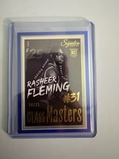 2025-26 Panini Signature Series Class Masters Rasheer Fleming #18 card