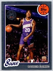 2025-26 Topps 1980-81 Topps Basketball Rasheer Fleming #80BK-74 card