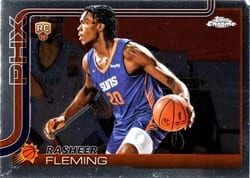 2025-26 Topps Chrome Base Set Rasheer Fleming #281 card