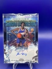2025-26 Topps Chrome Stratospheric Signatures Rookies Rasheer Fleming #SMR-RF card