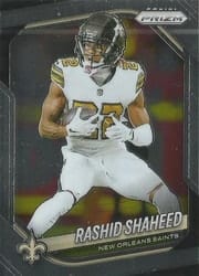 2025 Panini Prizm Base Set Rashid Shaheed #194 card